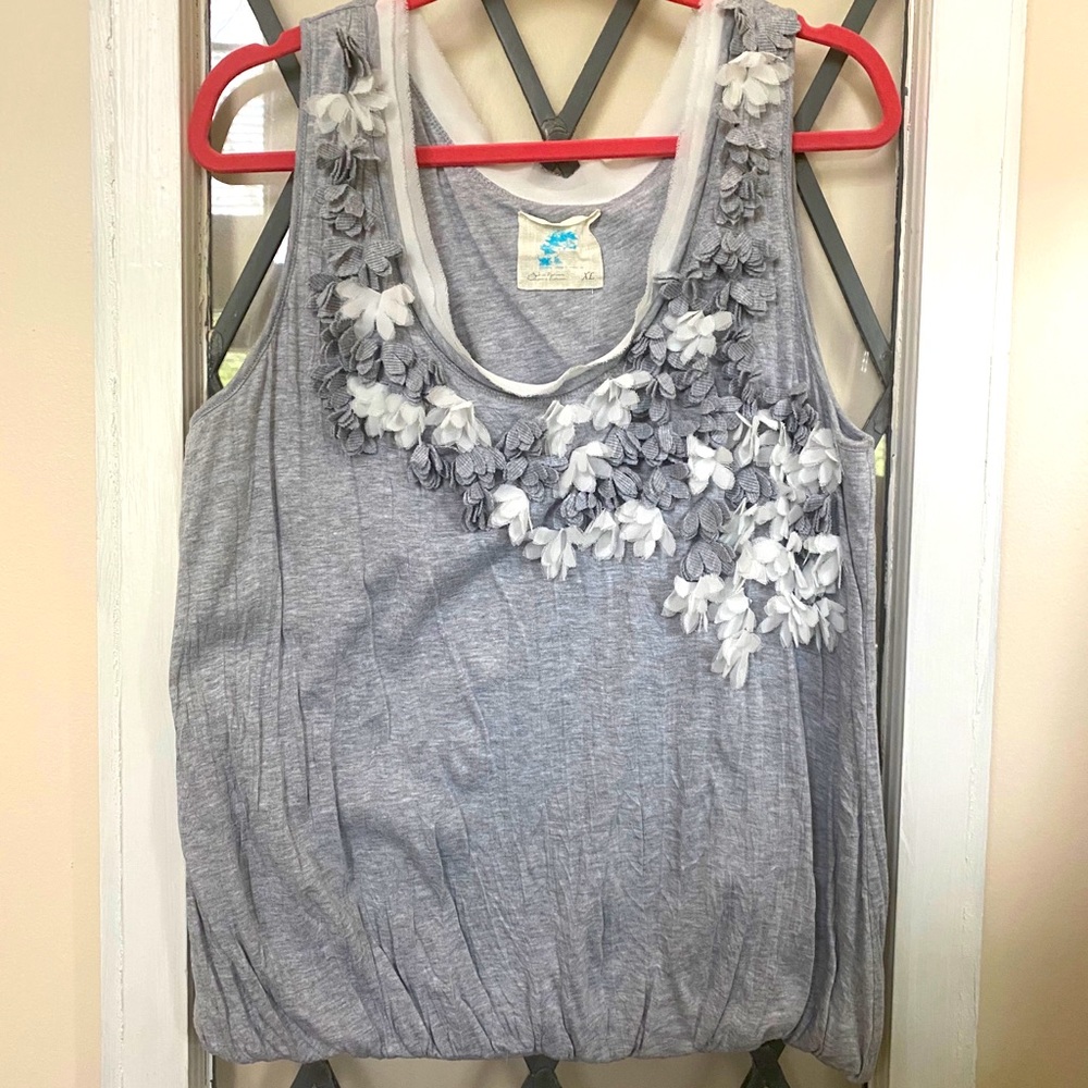 Embellished tank top